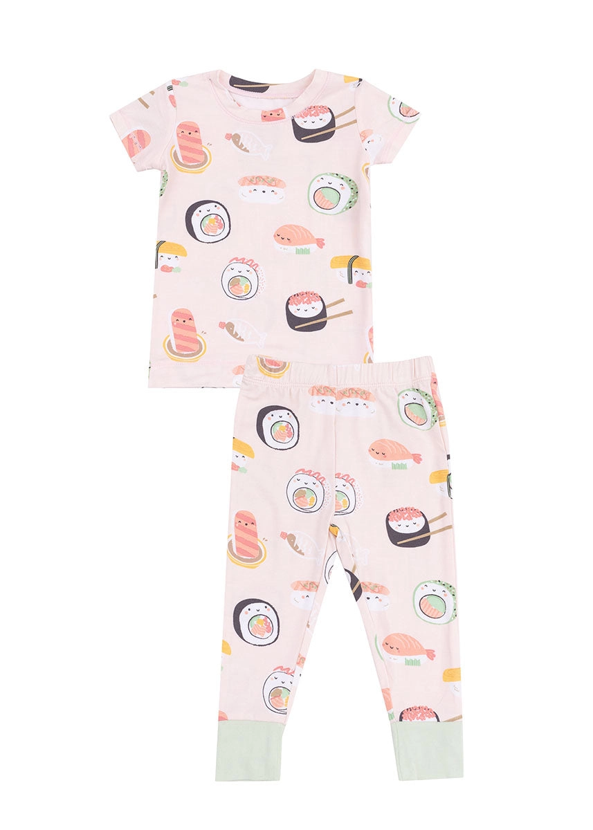2-Piece Pajama Set - Sushi Pink
