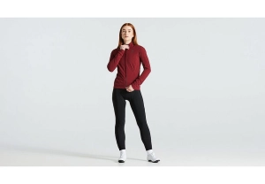 2023 SPECIALIZED WOMEN RBX COMP RAIN JACKET - LARGE, MAROON