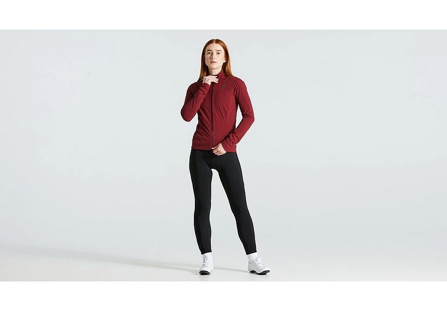 2023 SPECIALIZED WOMEN RBX COMP RAIN JACKET - LARGE, MAROON