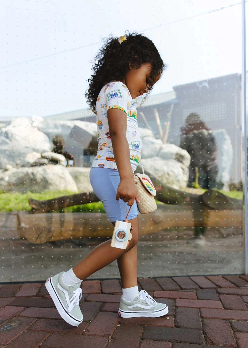 2024 Summertime Chi Loungewear Set - S/S and Shorts - 2T