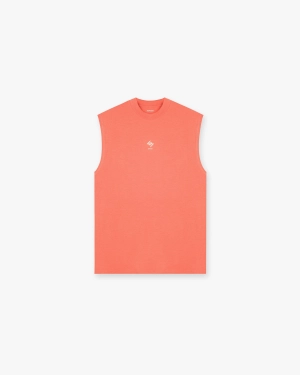 247 Oversized Tank - Coral