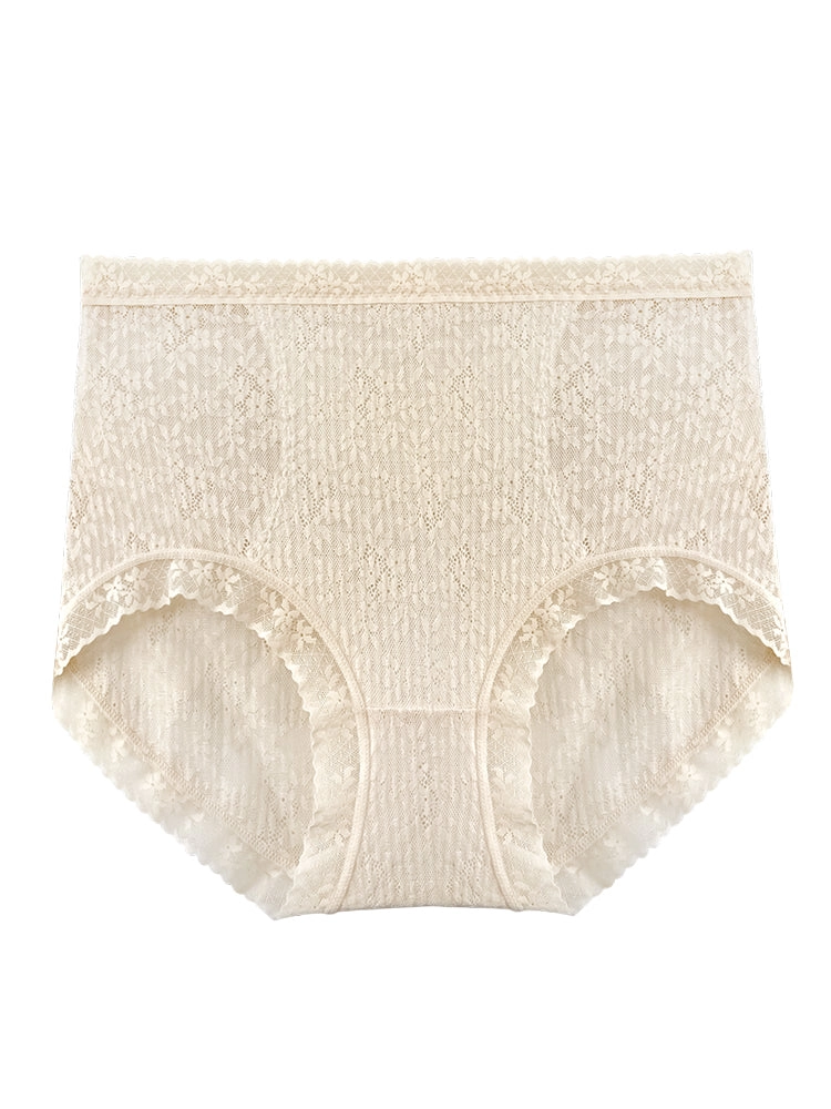 3-Pack Breathable Lace Tummy Control Briefs