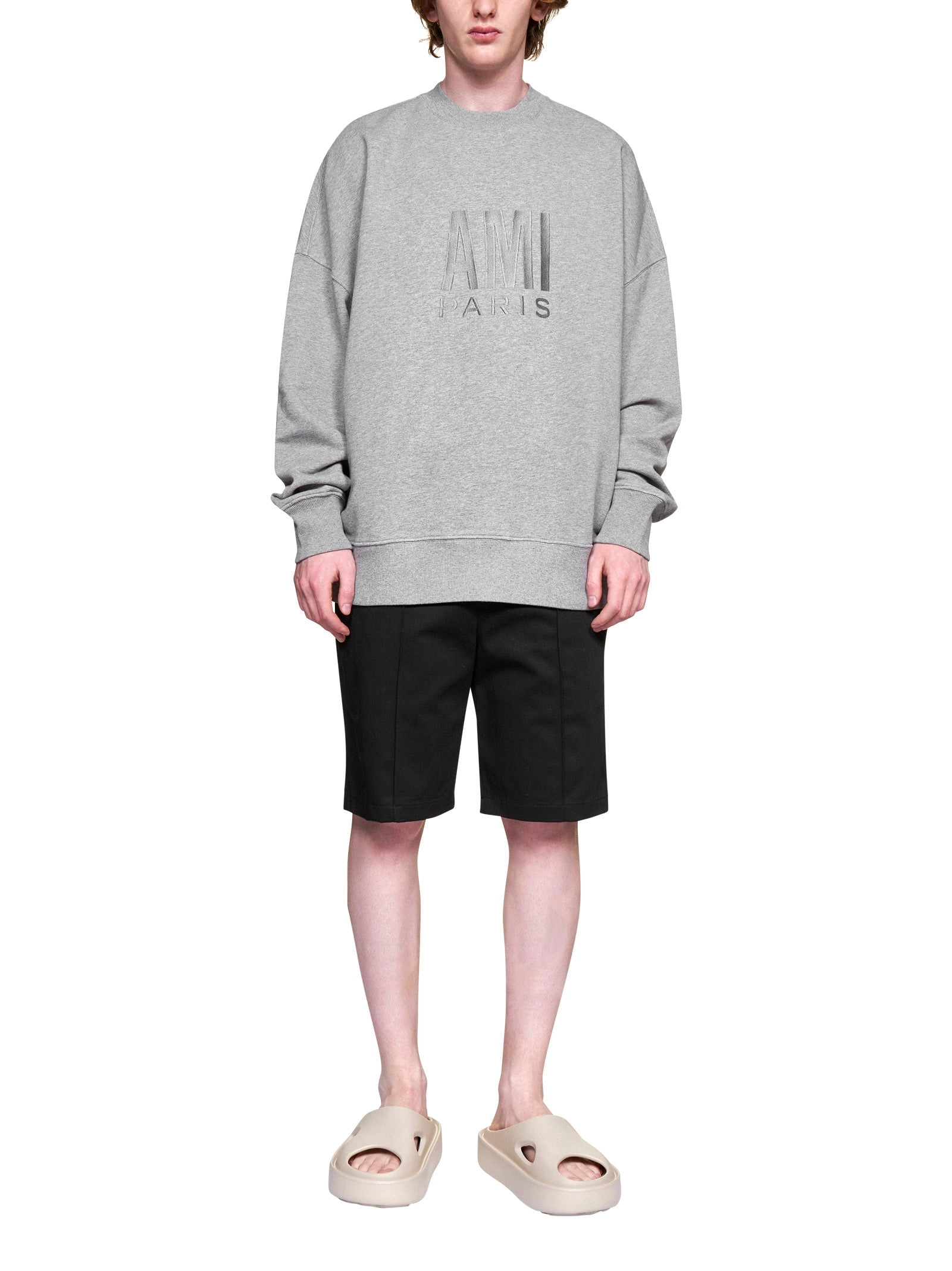 AMI Elasticated Bermuda Shorts