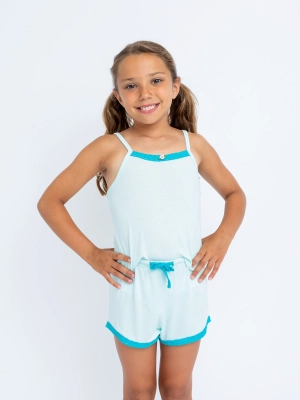Aqua Cami Pajama Set