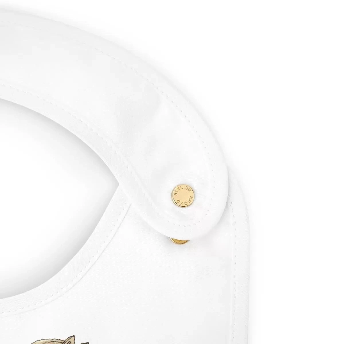 Atelier Choux Satin Bib Rocking Horse