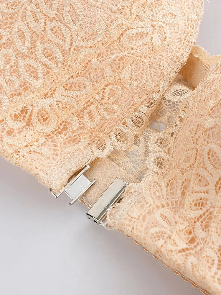 Beauty Back Breathable Sexy Front Close Wire-free Bra