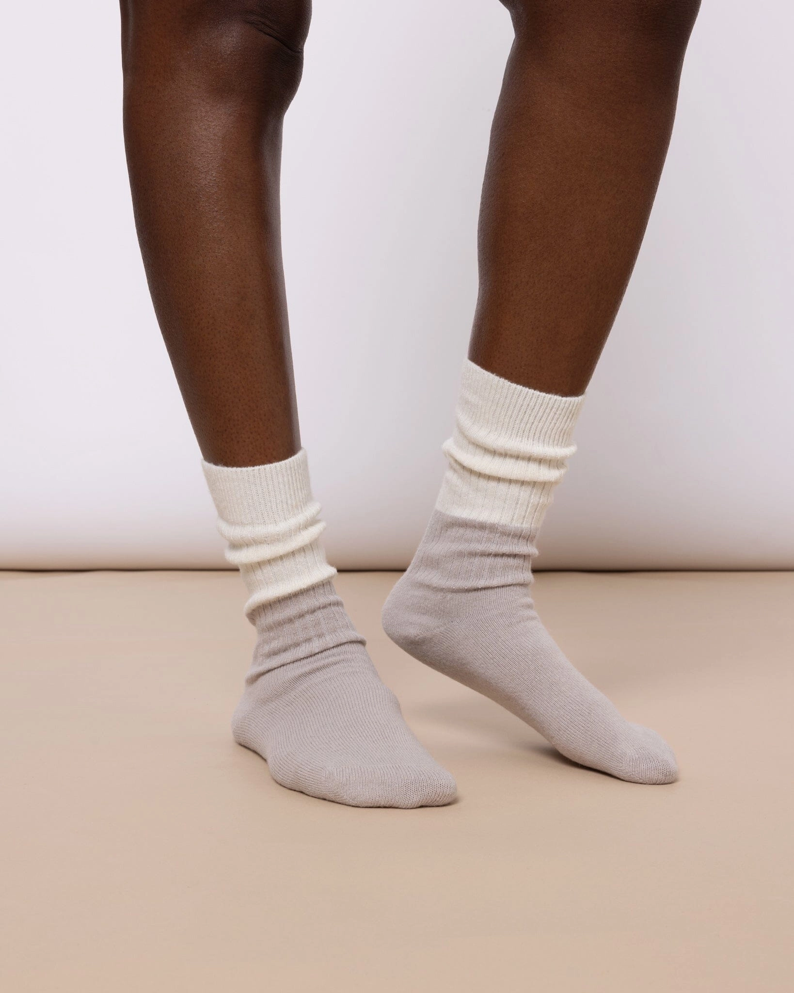 Bed Socks Gift Set Navy & Grey