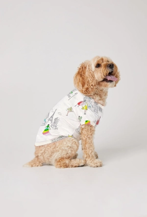 Bedhead x Bronwyn Newport Travel in Style Stretch Jersey Dog Pajama