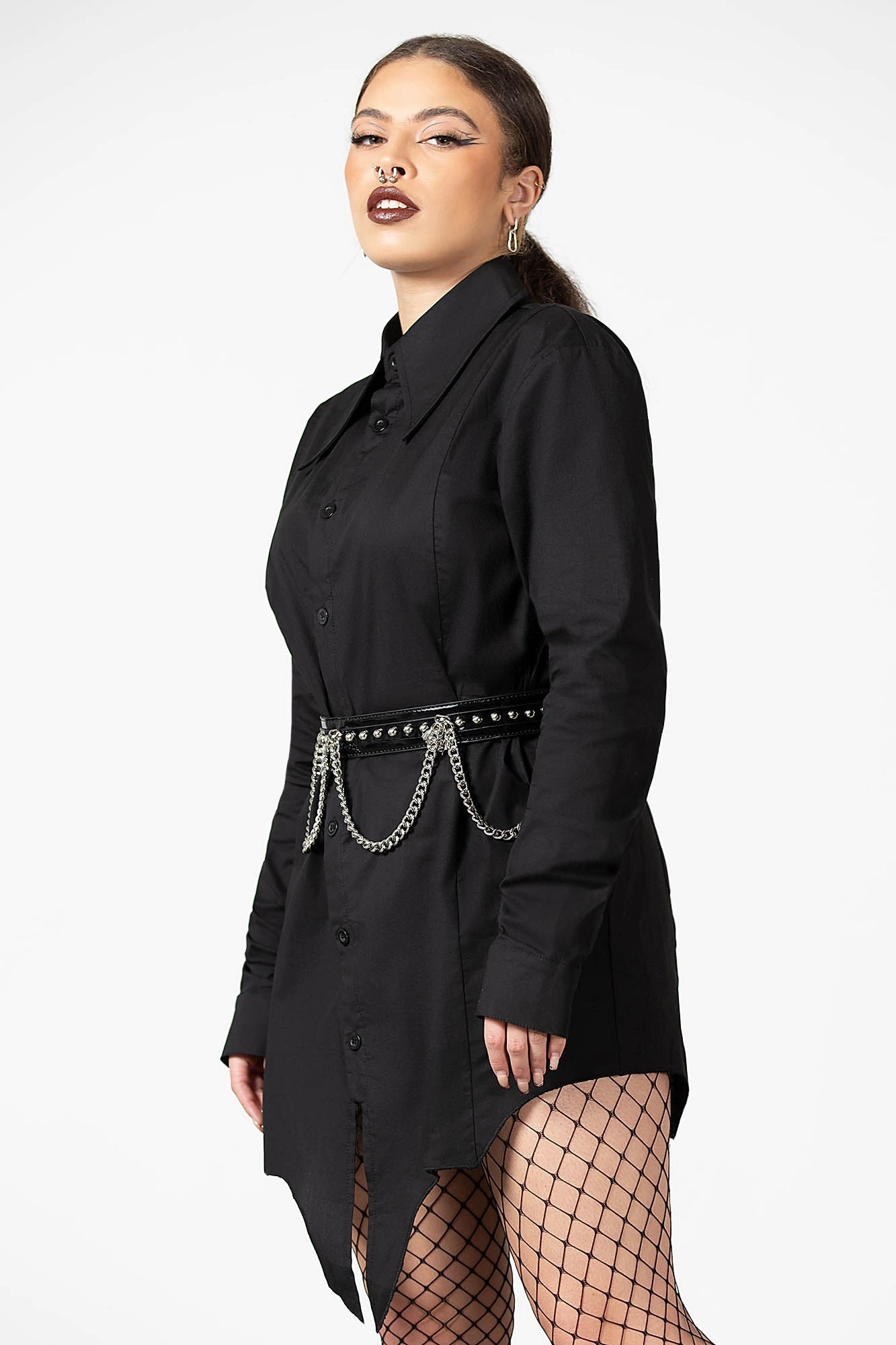 Blood Kin Longline Shirt - Resurrect