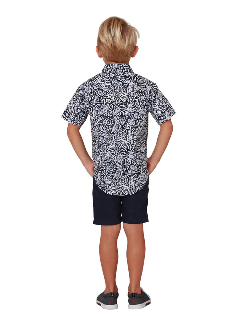 Boys cotton Hawaiian shirt