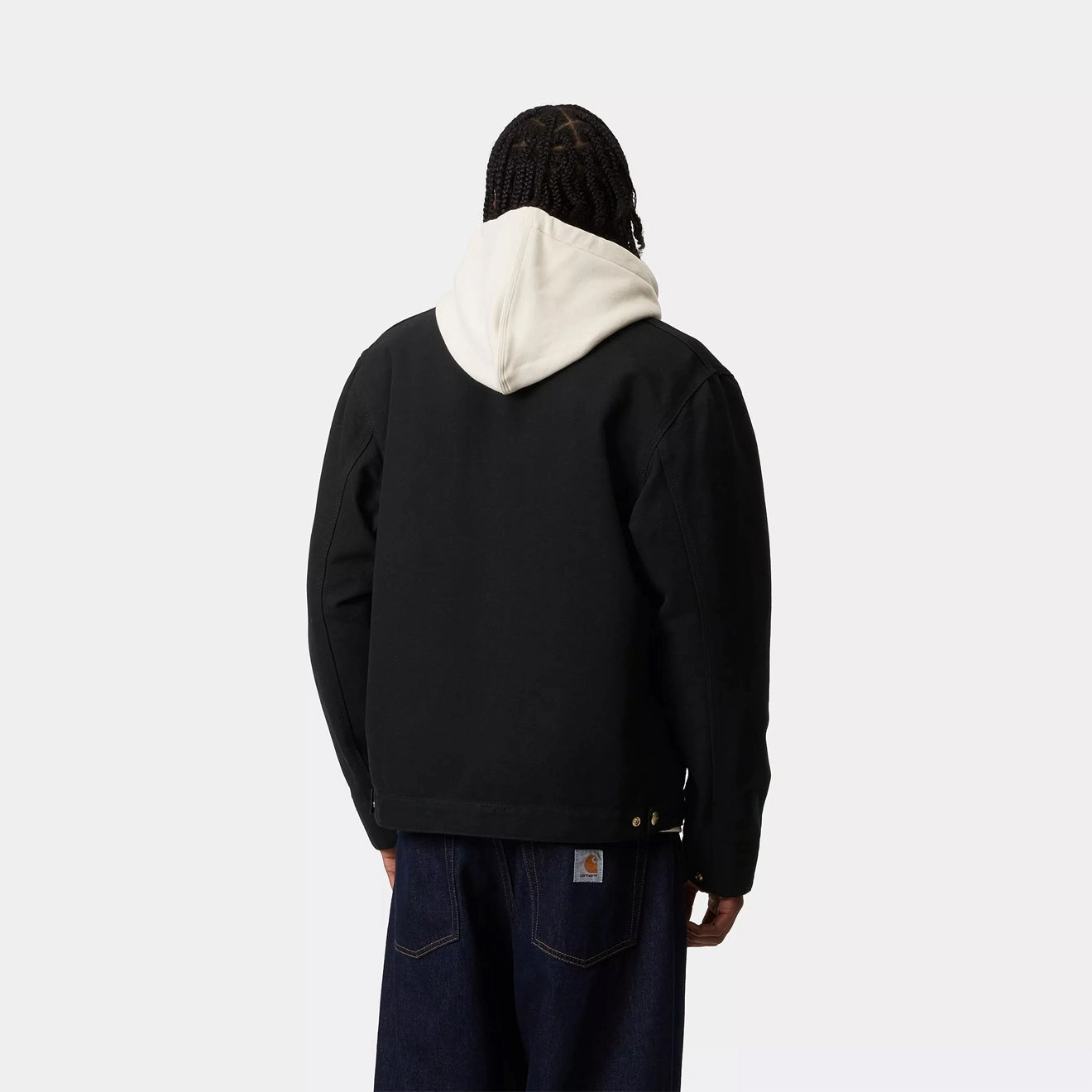 Carhartt WIP Detroit Jacket Black / Black Rinsed