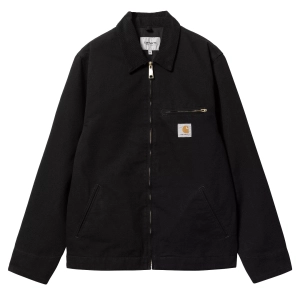 Carhartt WIP Detroit Jacket Black / Black Rinsed
