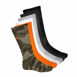 Chaps - Men's 6 Pack Crew Socks (CAC116PK-C OLVAS)