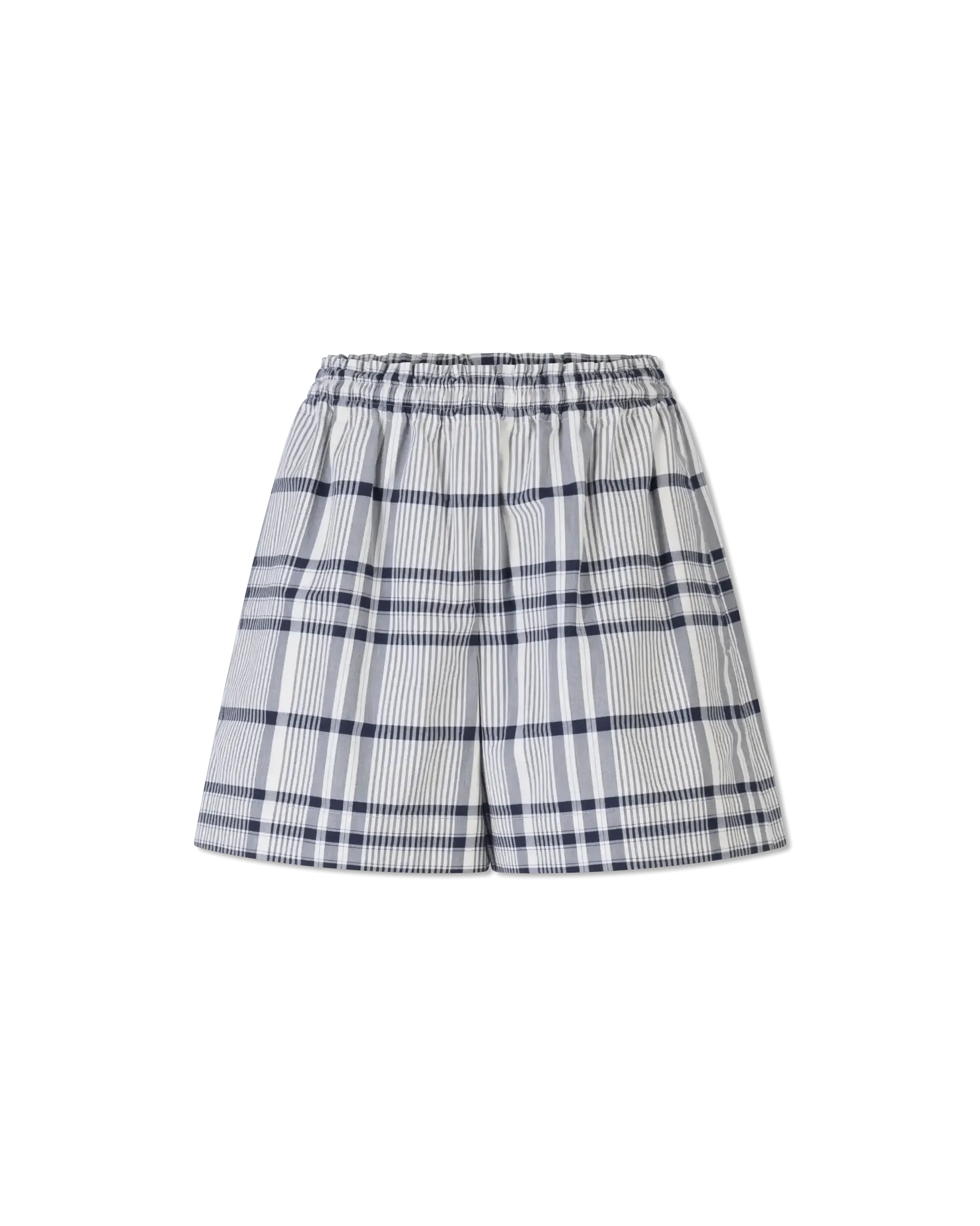 City Checks Mini Shorts