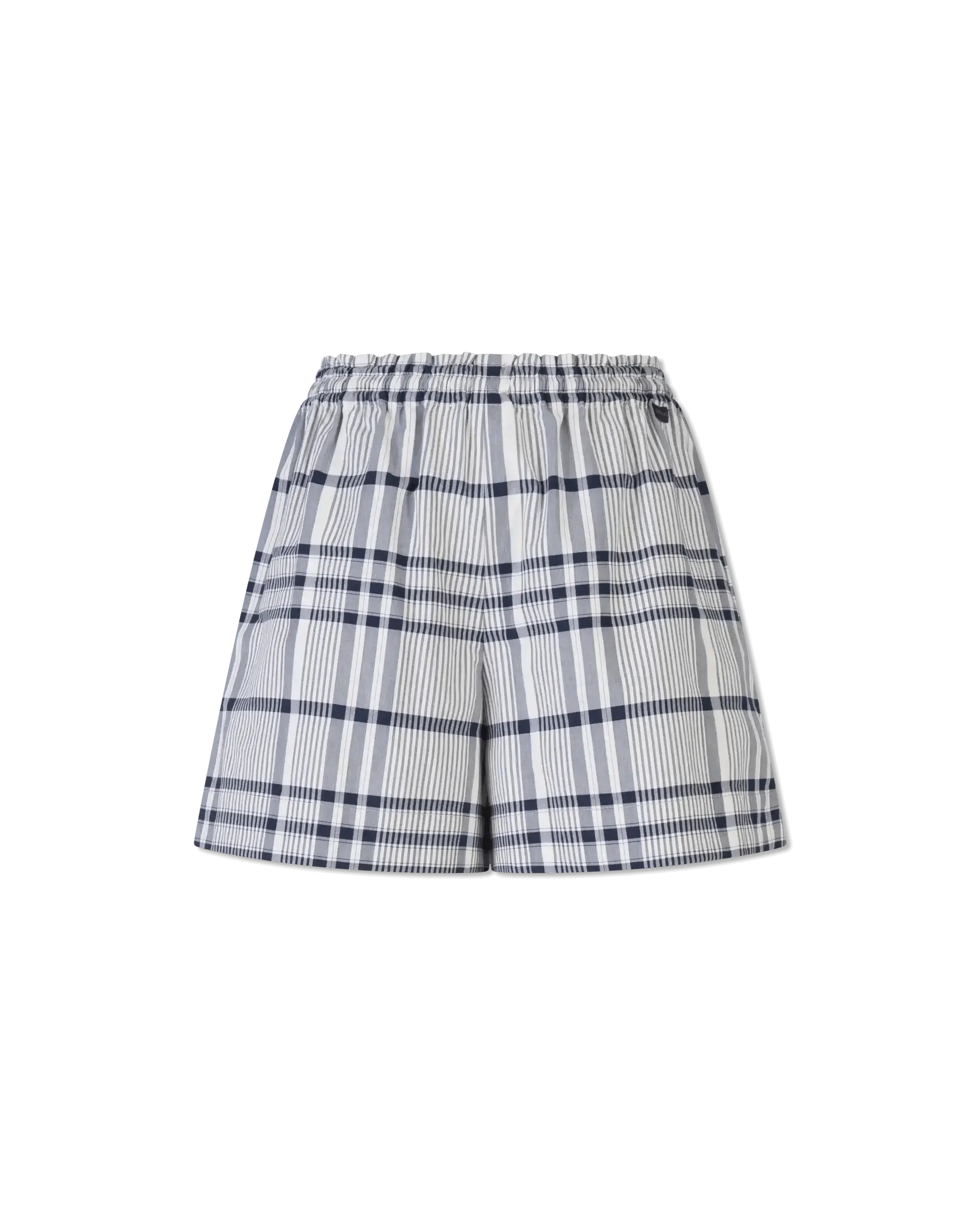 City Checks Mini Shorts