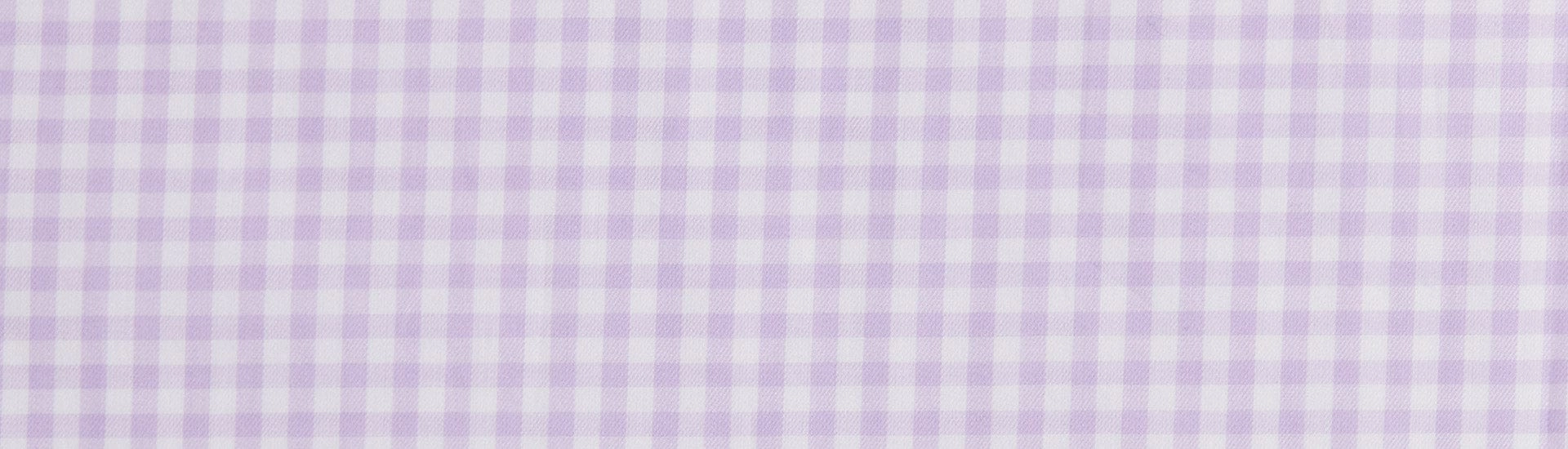 Classic Gingham Luxe Pima Short Set - Lavender
