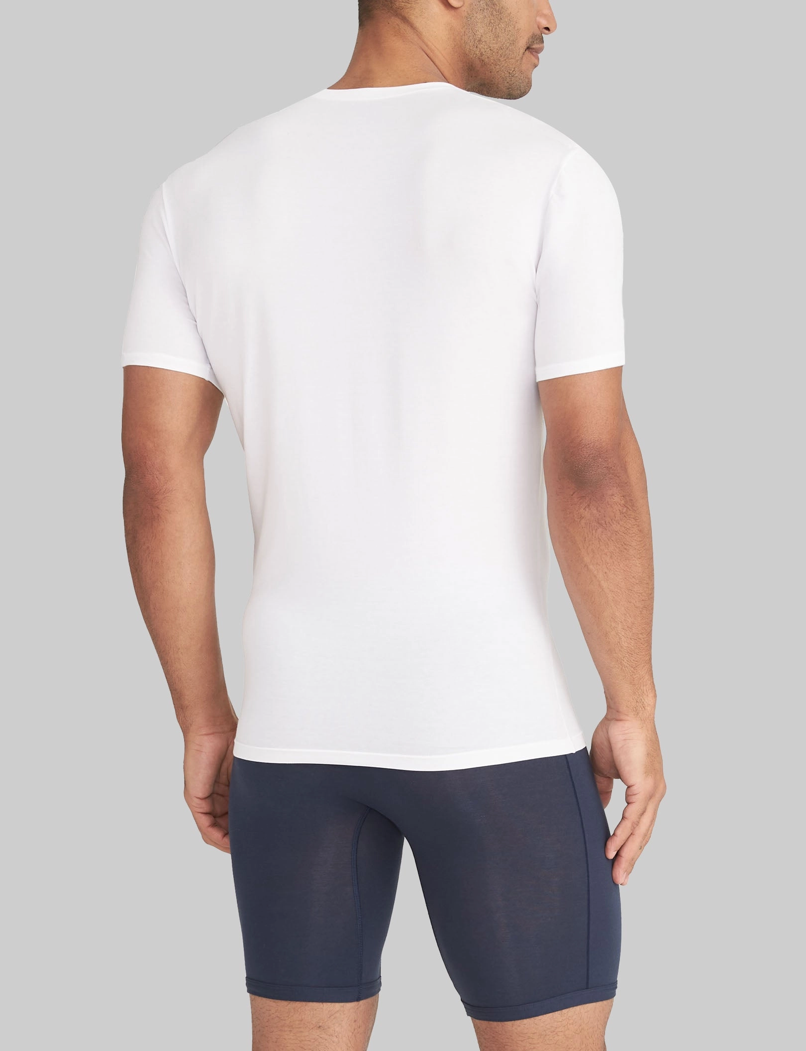 Cool Cotton Crew Neck Stay-Tucked Undershirt