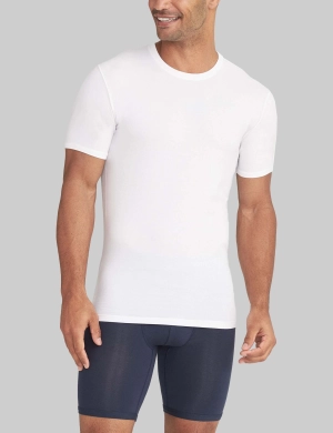 Cool Cotton Crew Neck Stay-Tucked Undershirt
