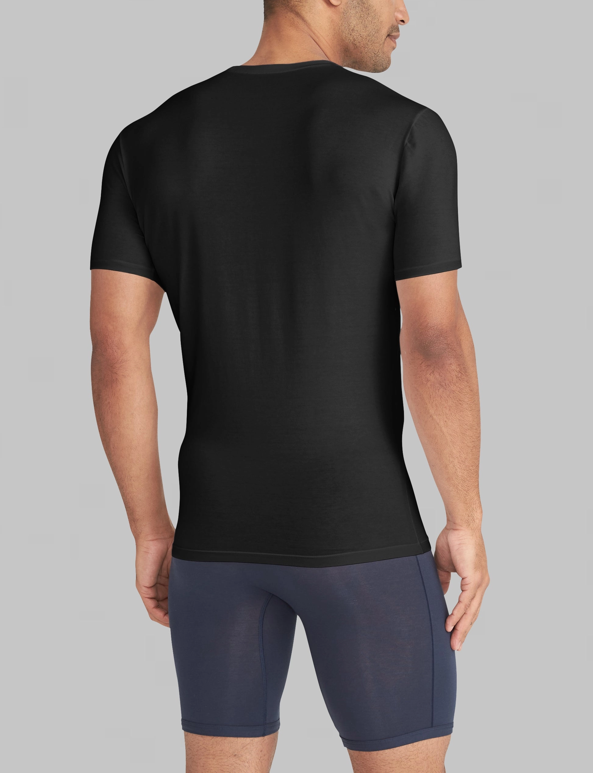 Cool Cotton Crew Neck Stay-Tucked Undershirt