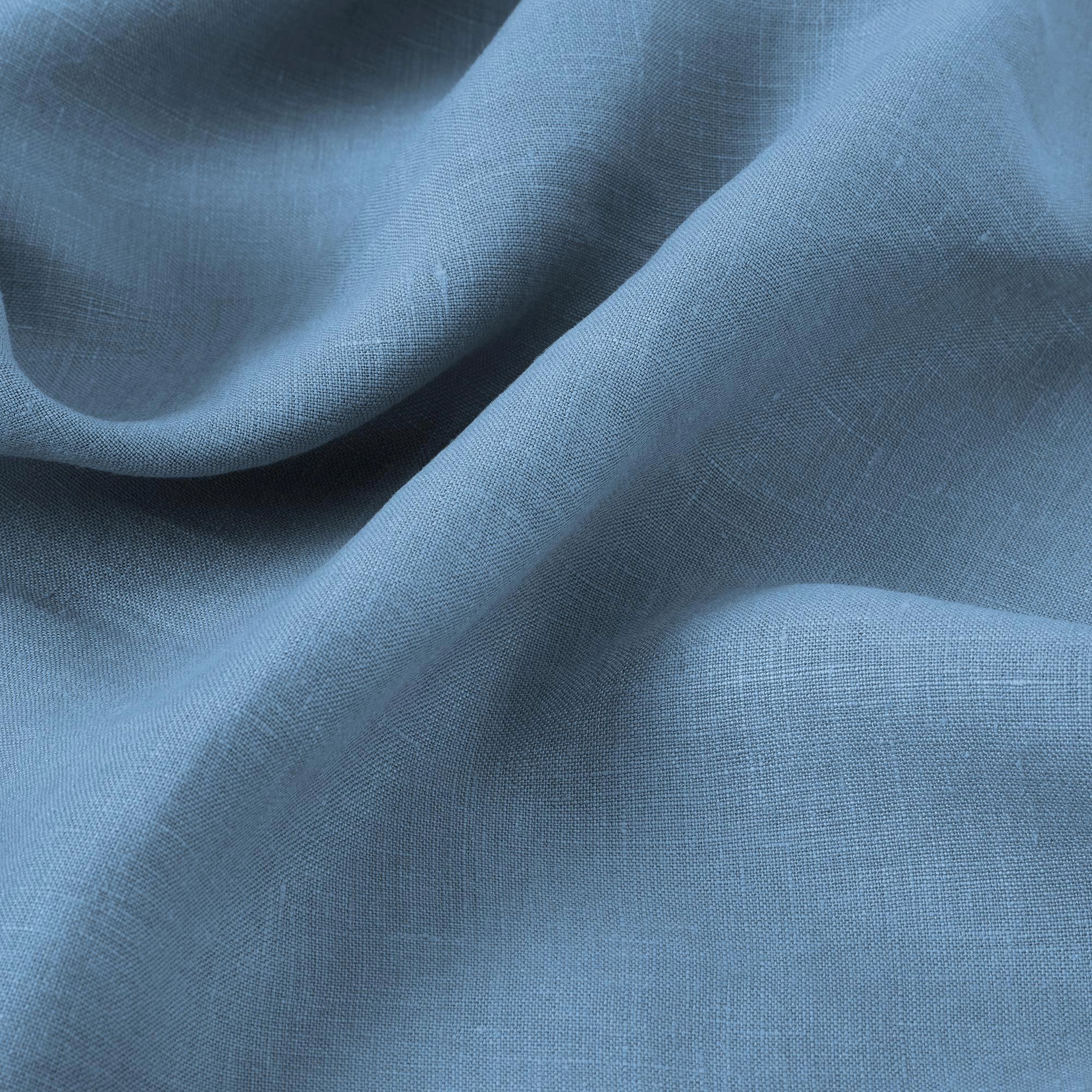 Dusk Blue 100% Linen Duvet Cover