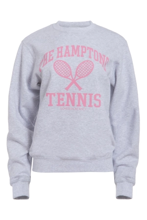 First Port x LoveShackFancy The Hamptons Tennis Crew Neck