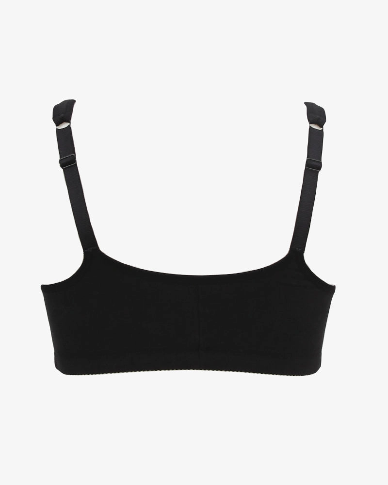 Front Clasp Non-Wired Breathable Bra