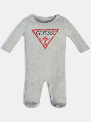 Grey Logo Onesie (0-12m)