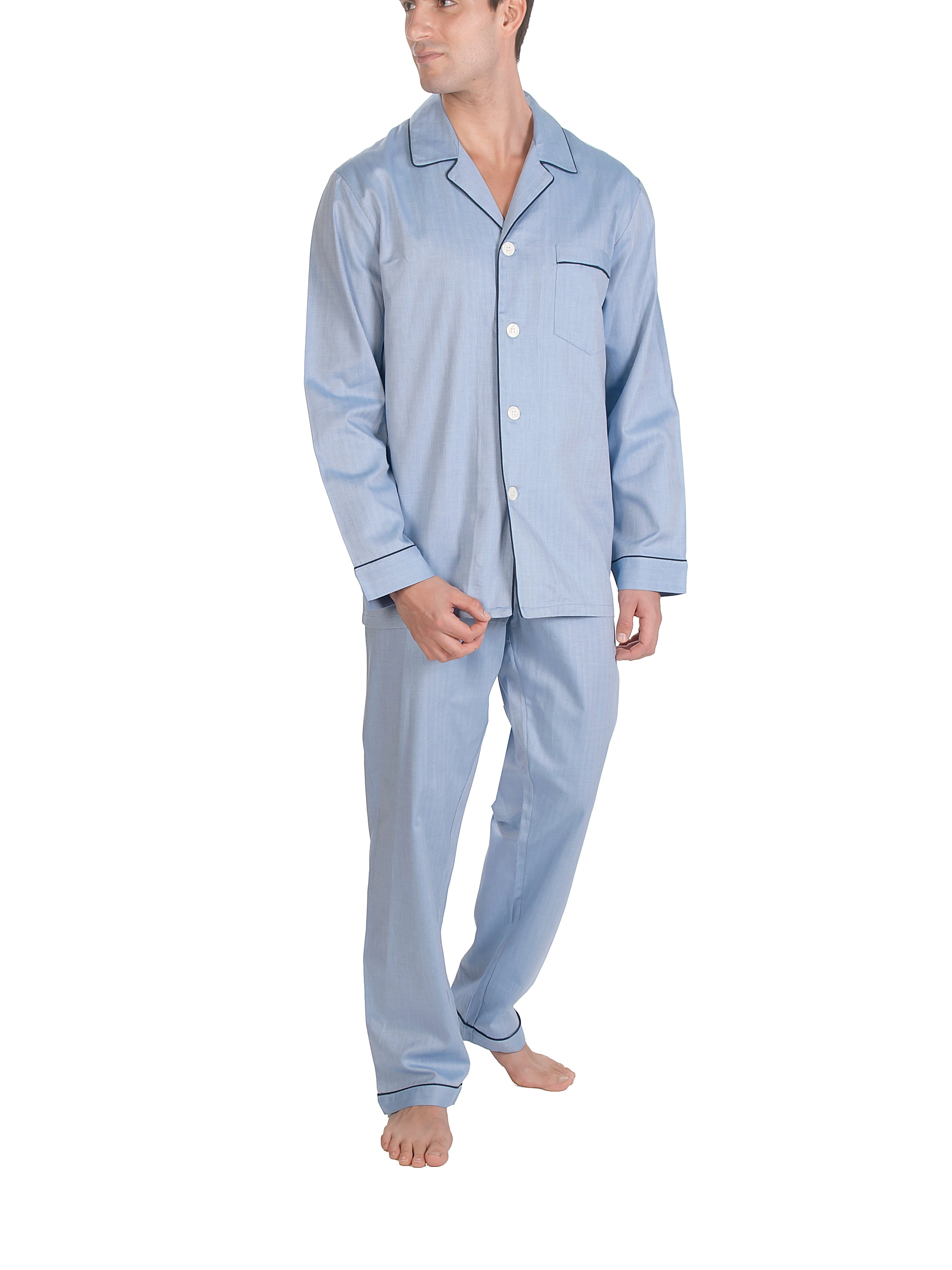 Herringbone Cotton Long Sleeve Better Pajama