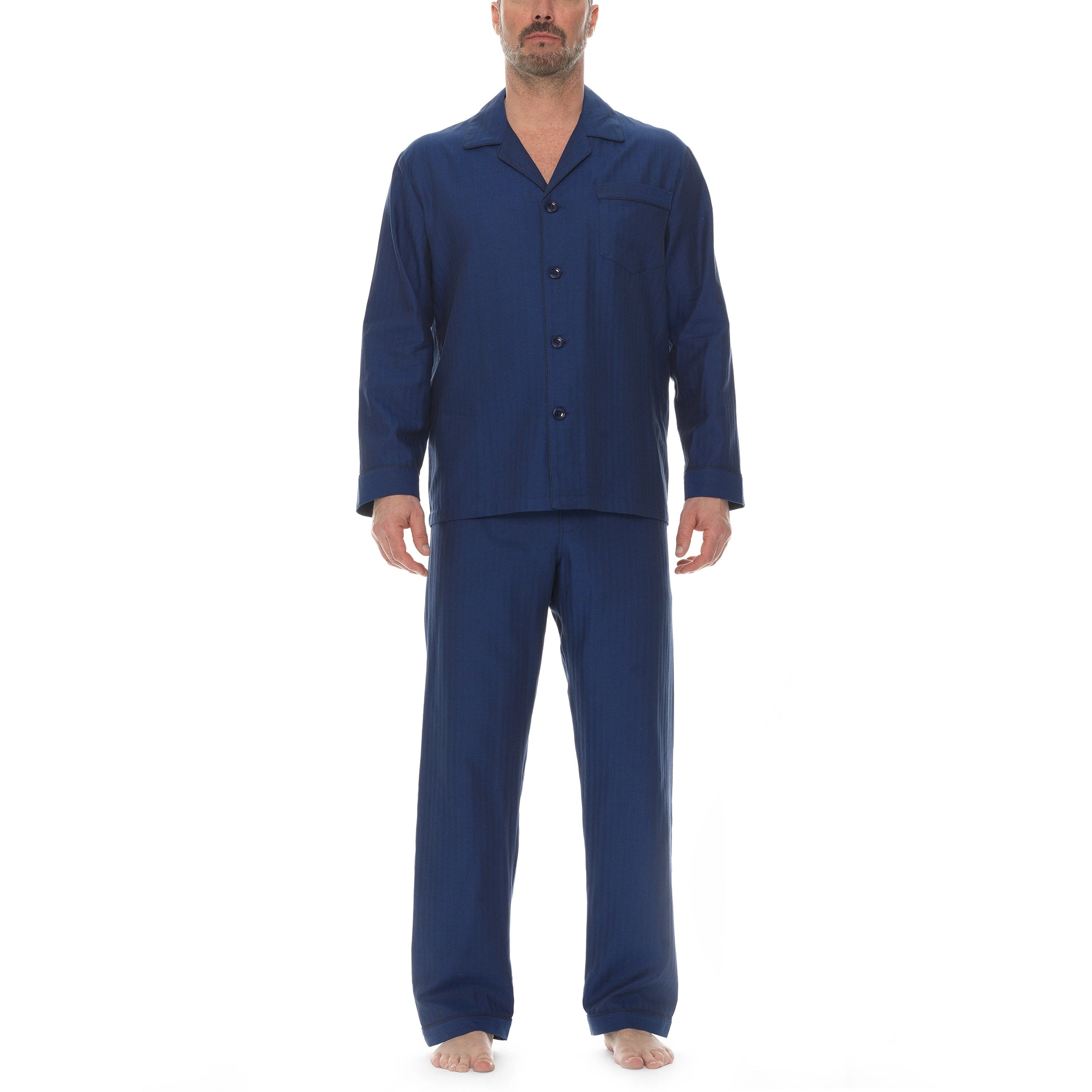 Herringbone Cotton Long Sleeve Better Pajama