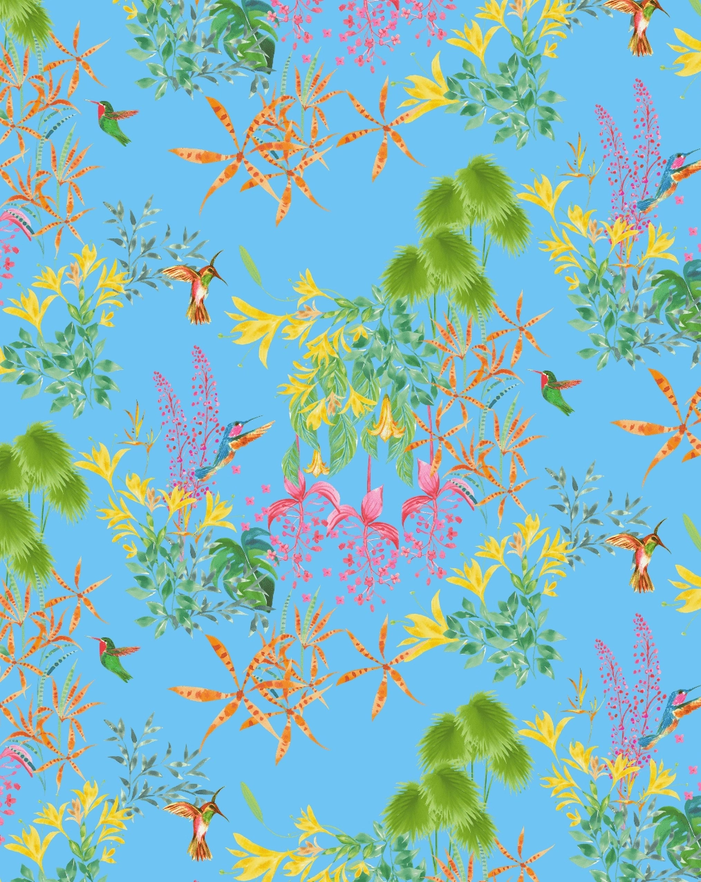 Hummingbird Voile Capri