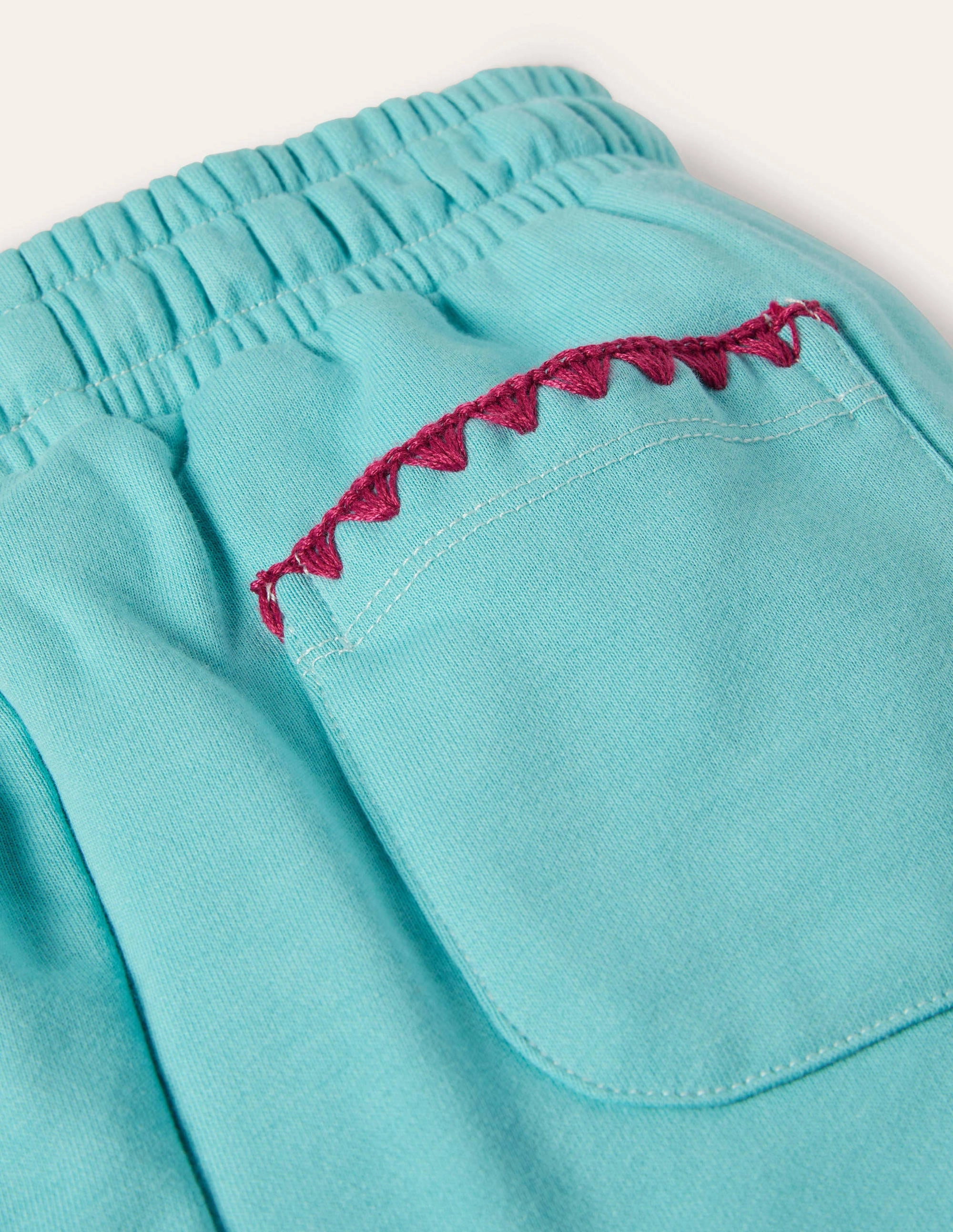 Interest Jersey Shorts-Coastal Shade Blue