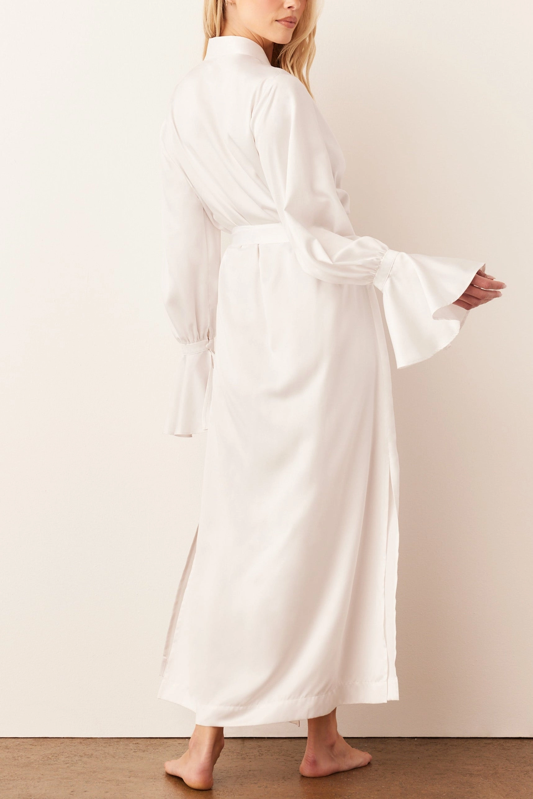 Juliette Cuff Robe | Blanc