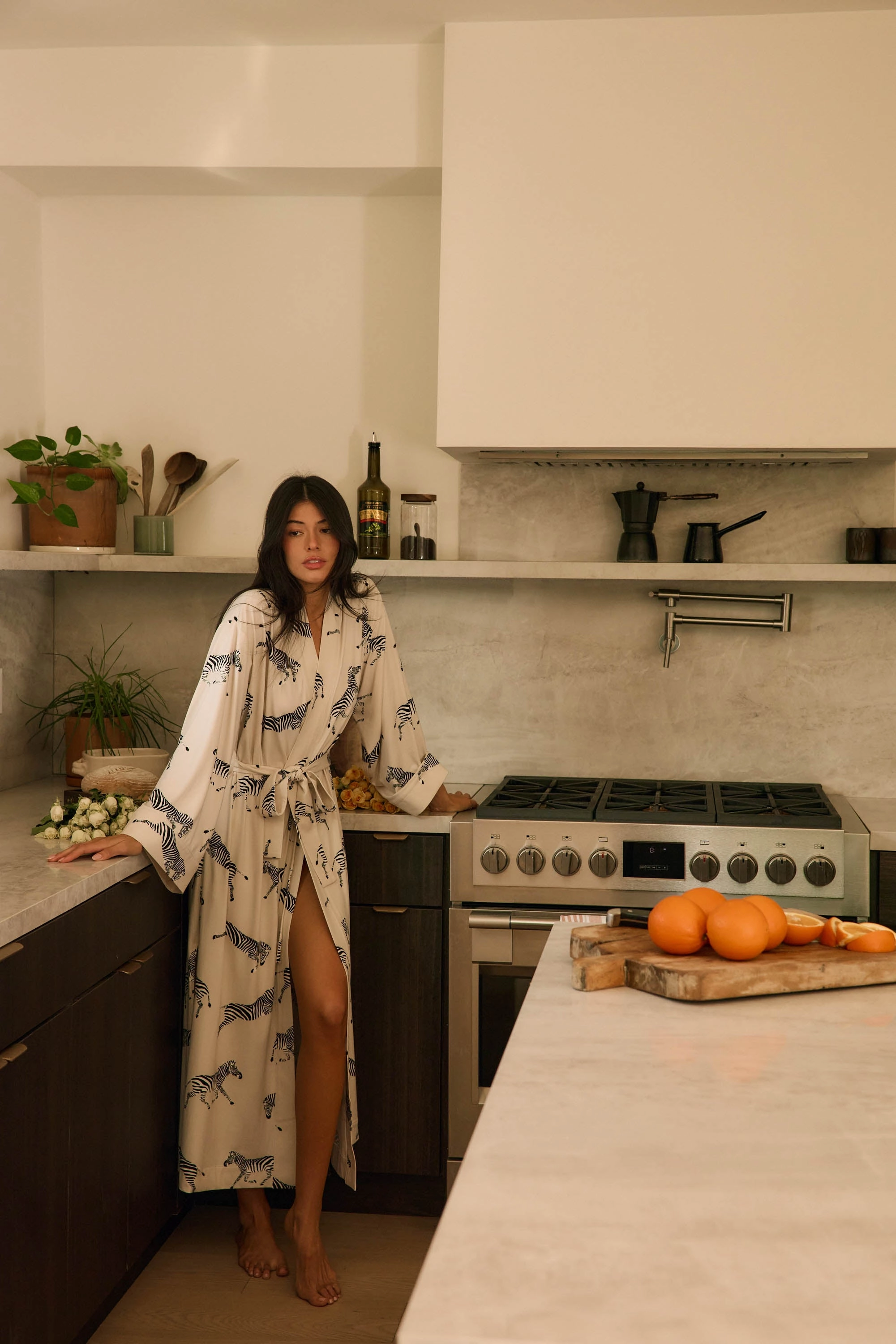 Kaia Kimono Robe | Animalia