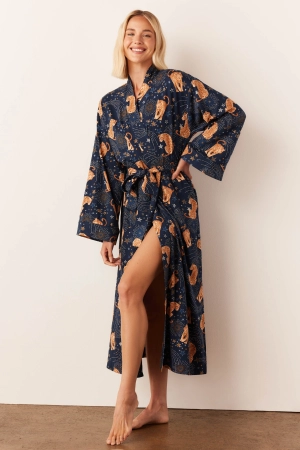 Kaia Kimono Robe | Cosmic Jungle