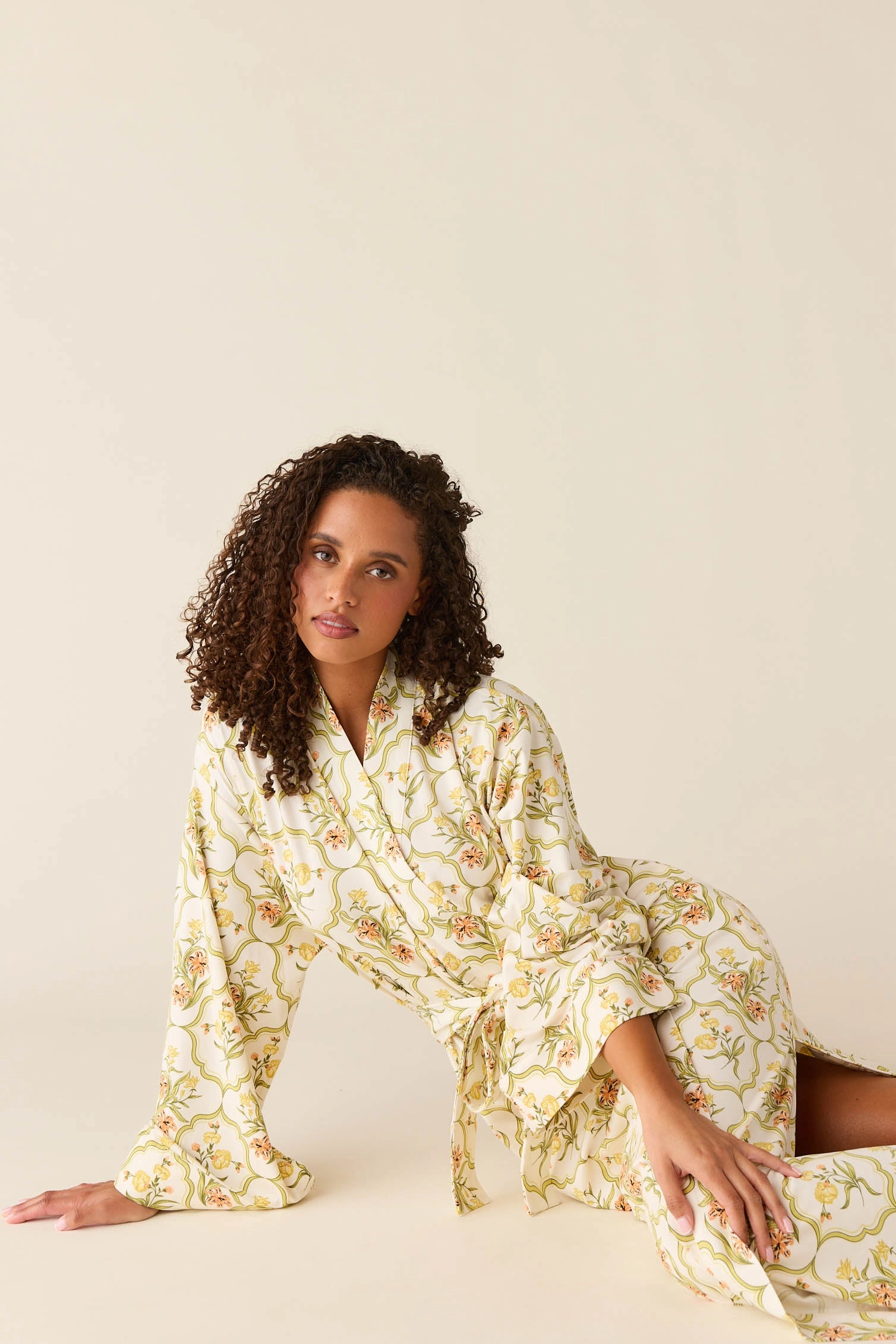 Kaia Kimono Robe | Fleur