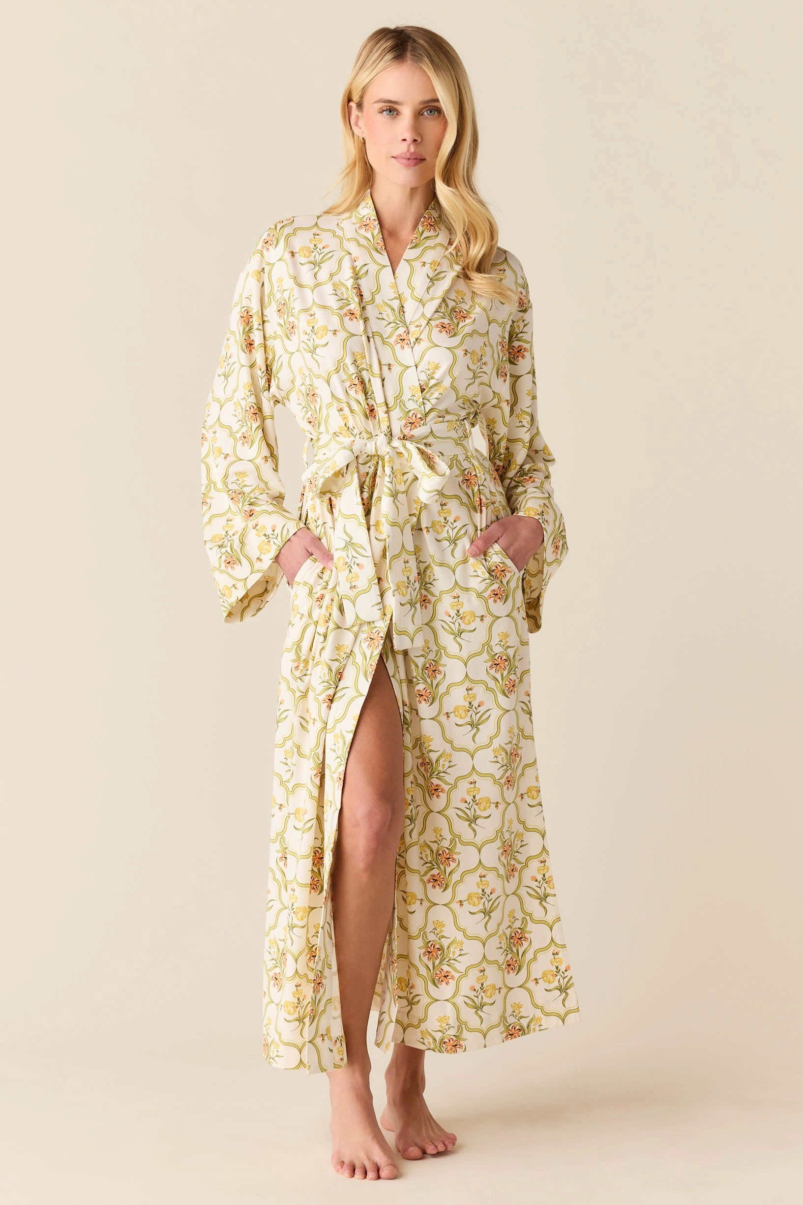 Kaia Kimono Robe | Fleur