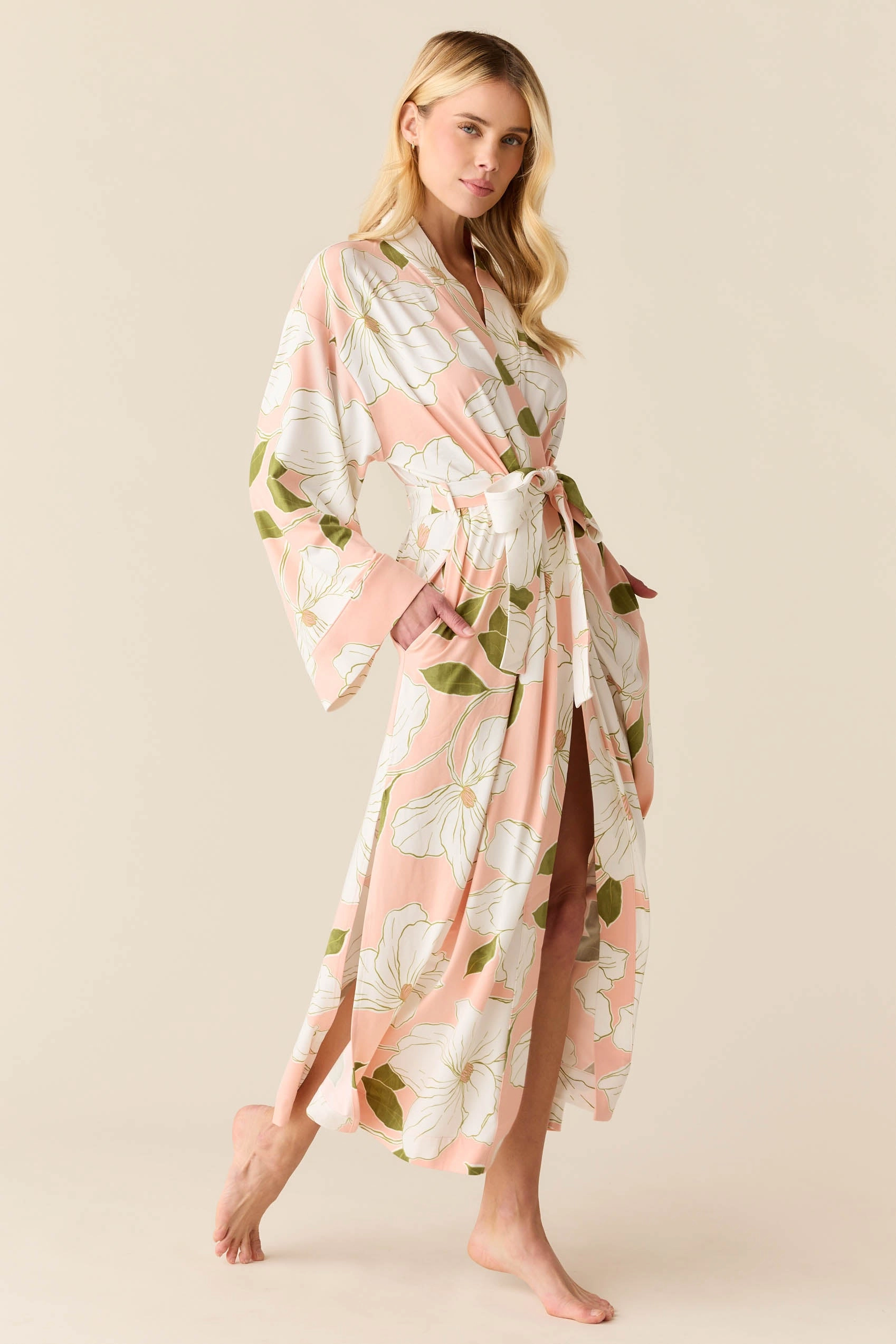 Kaia Kimono Robe | Magnolia
