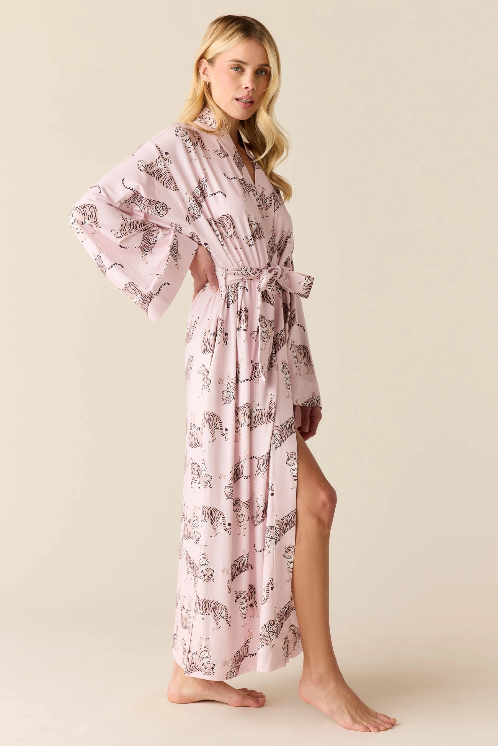 Kaia Kimono Robe | Tiger Lily