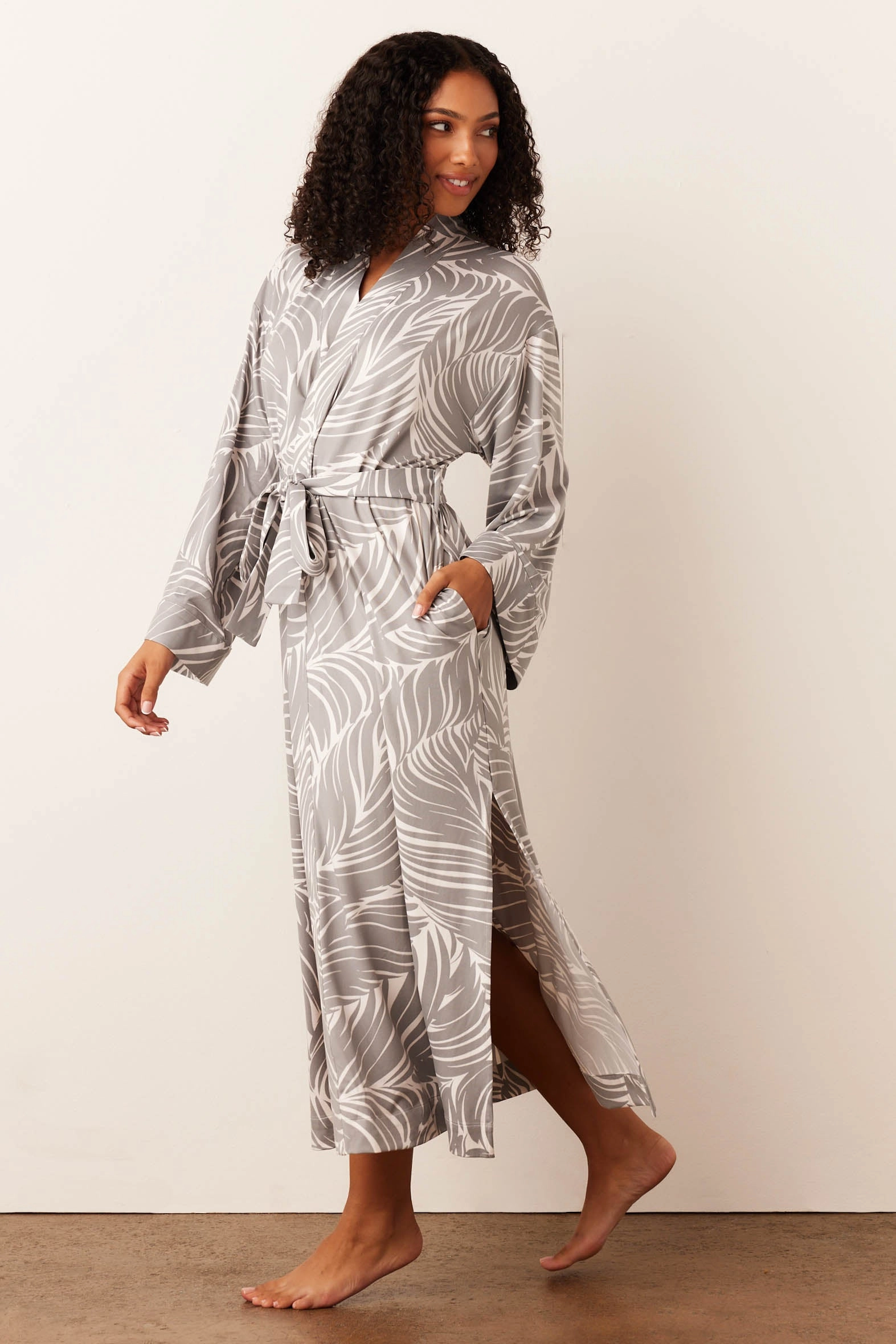 Kaia Kimono Robe | Whisper