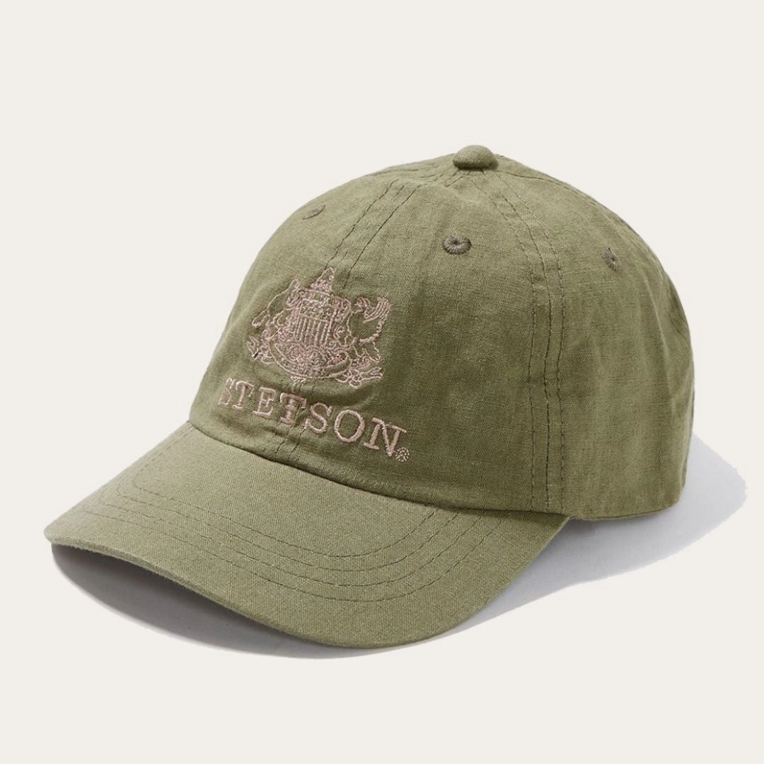 LINEN BALL CAP