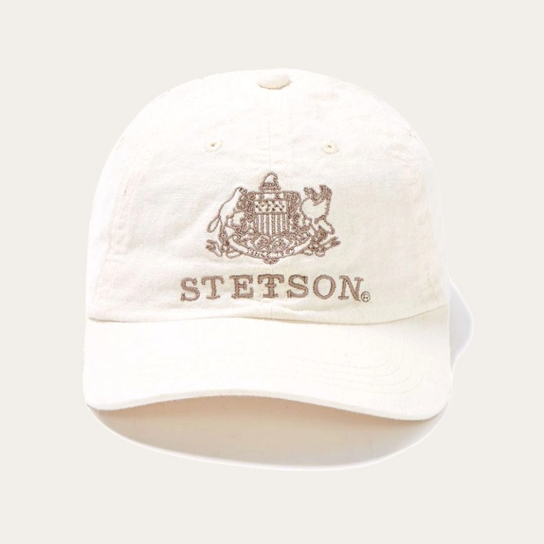 LINEN BALL CAP