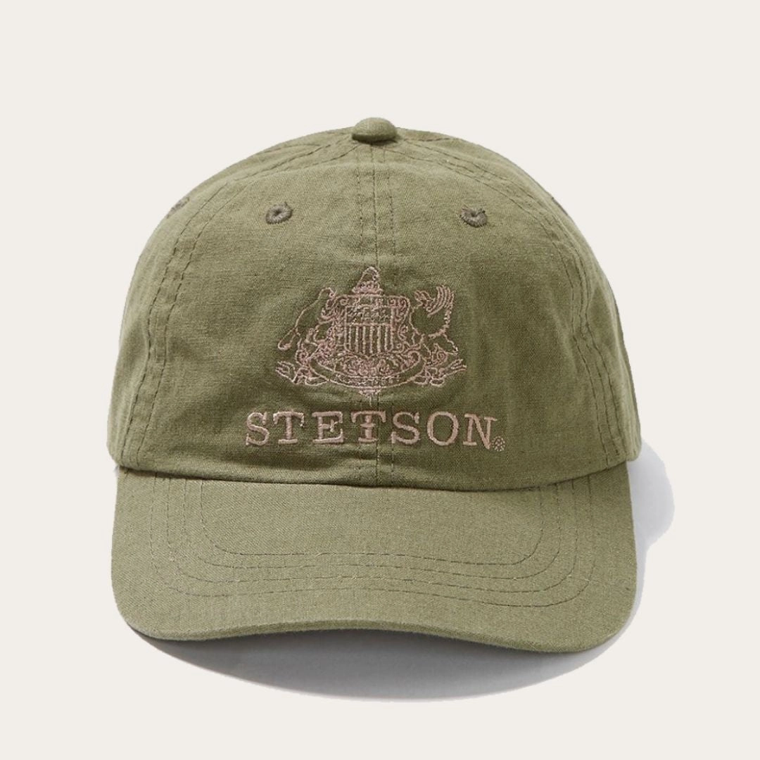 LINEN BALL CAP