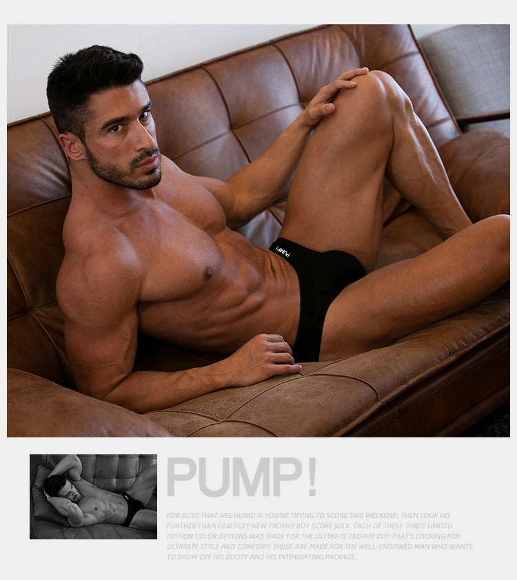 Men Briefs Pump Men Briefs Underwear Sexy Breathable Underpants Cotton