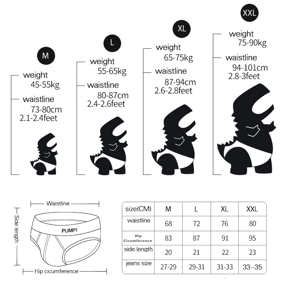 Men Briefs Pump Men Briefs Underwear Sexy Breathable Underpants Cotton