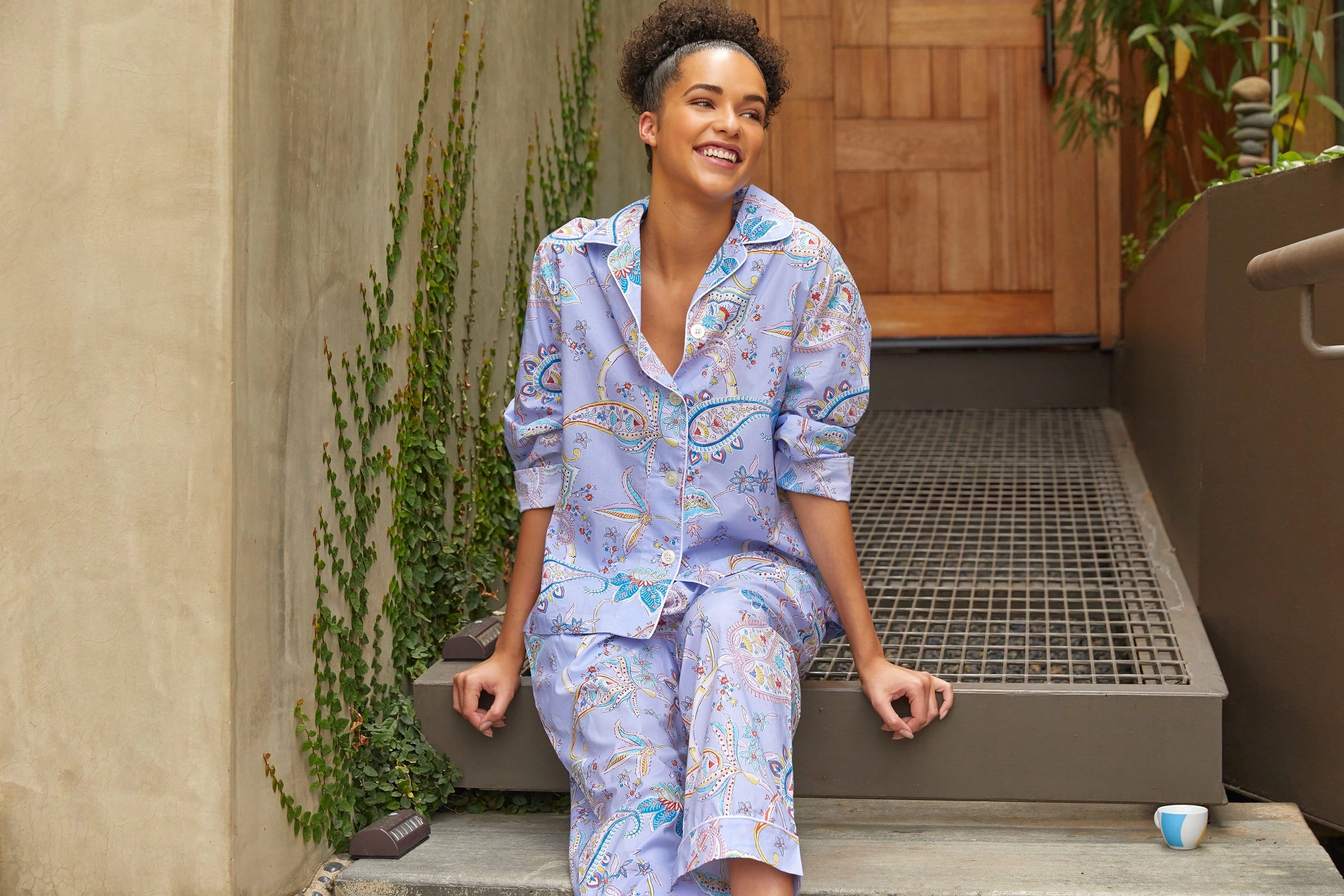 Moroccan Paisley Luxe Pima Pajama