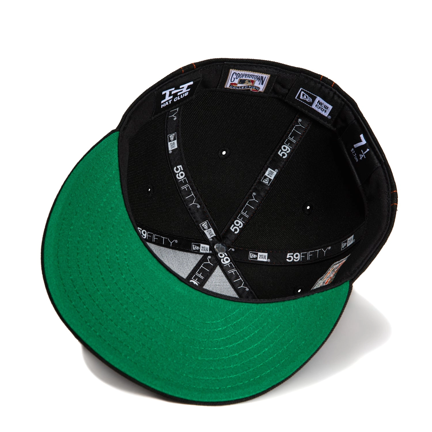 New Era 59Fifty Contrast Stitch Arizona Diamondbacks Inaugural Patch Upside Down Hat - Black. Light Orange