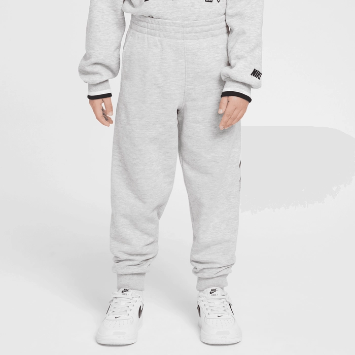 NIKE KID'S OUTSDIE THE LINE FRENCH TERRY GREY TRACPANT