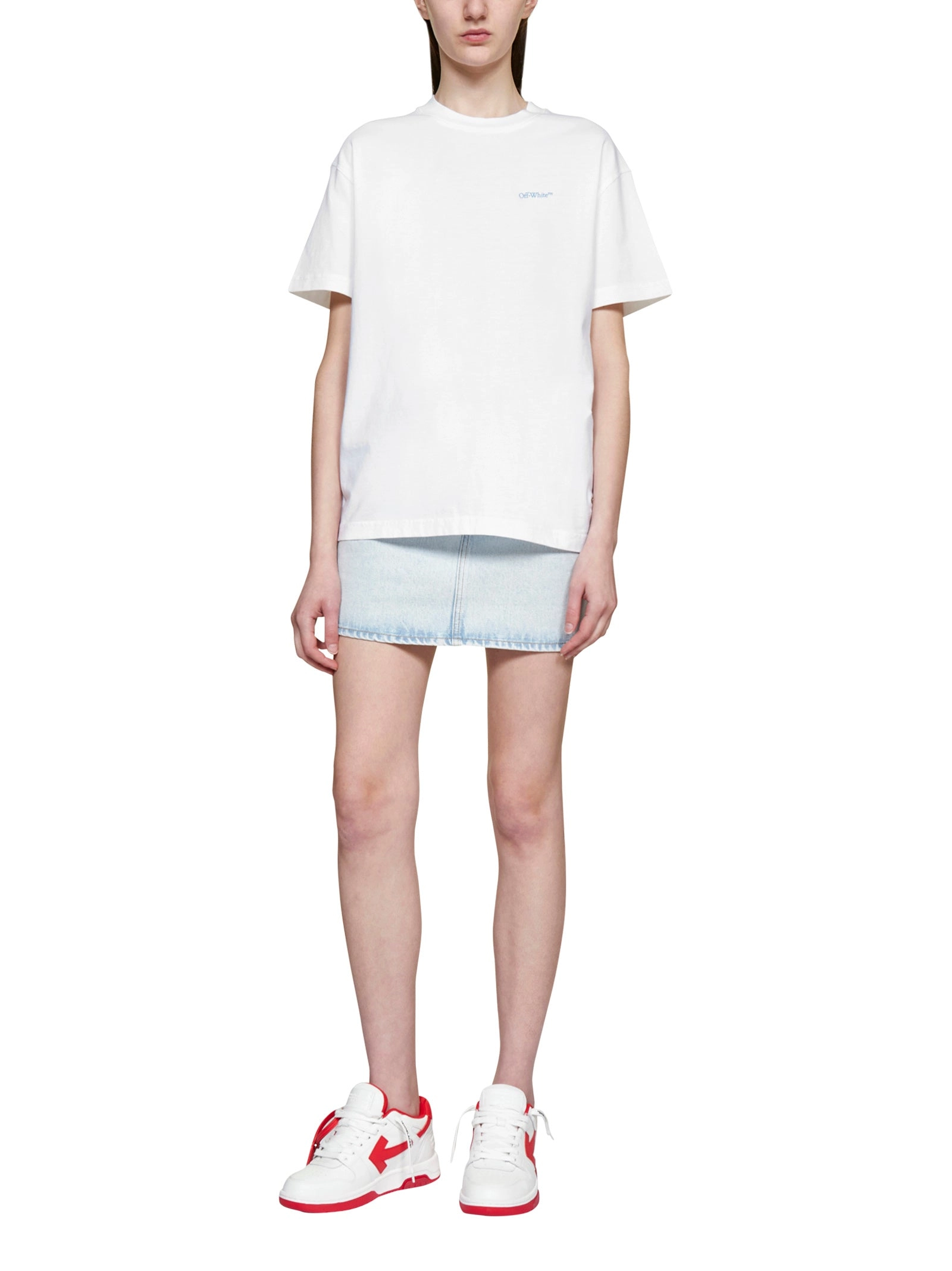 Off-White Arrows Printed Crewneck T-Shirt
