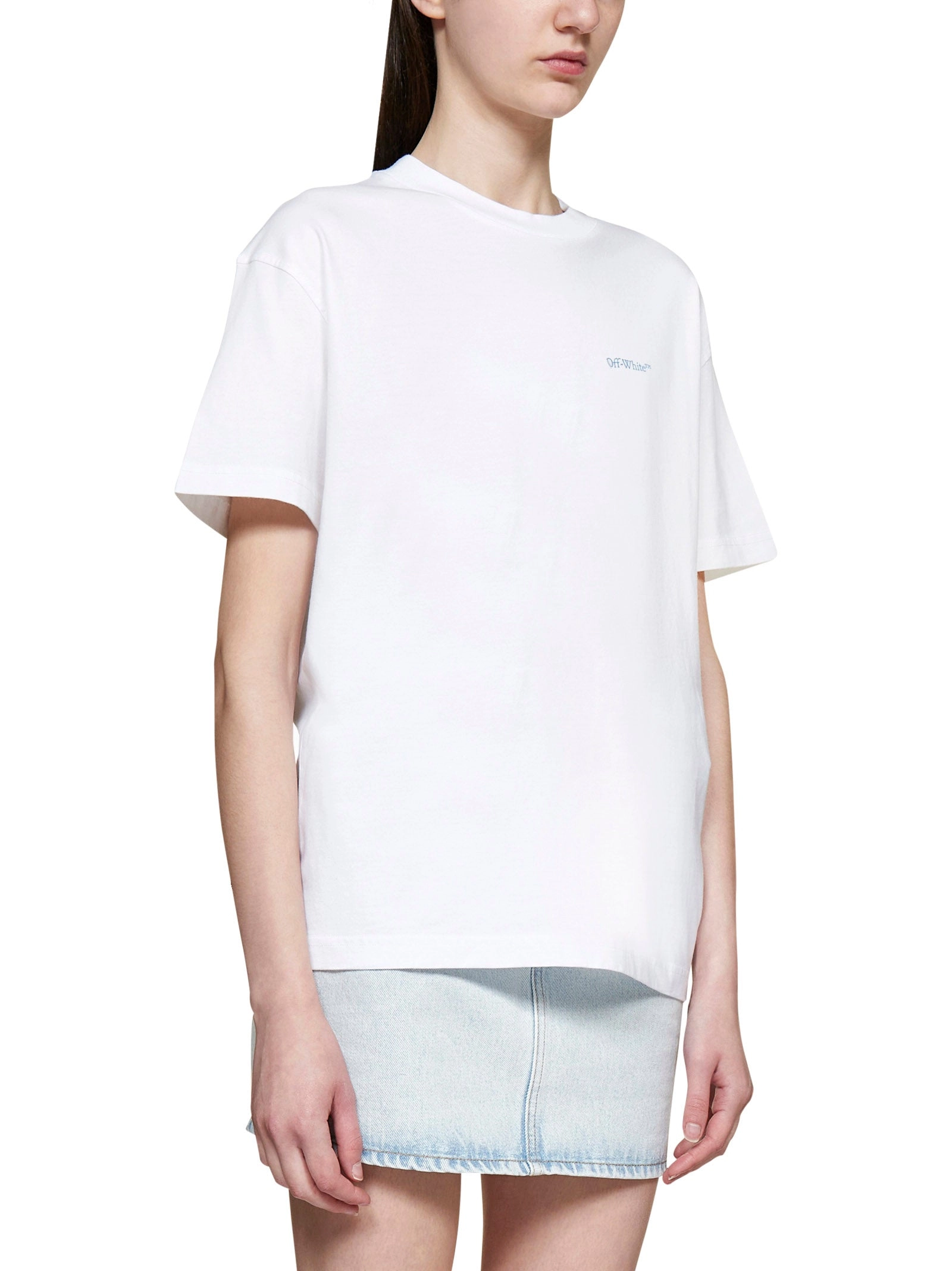 Off-White Arrows Printed Crewneck T-Shirt