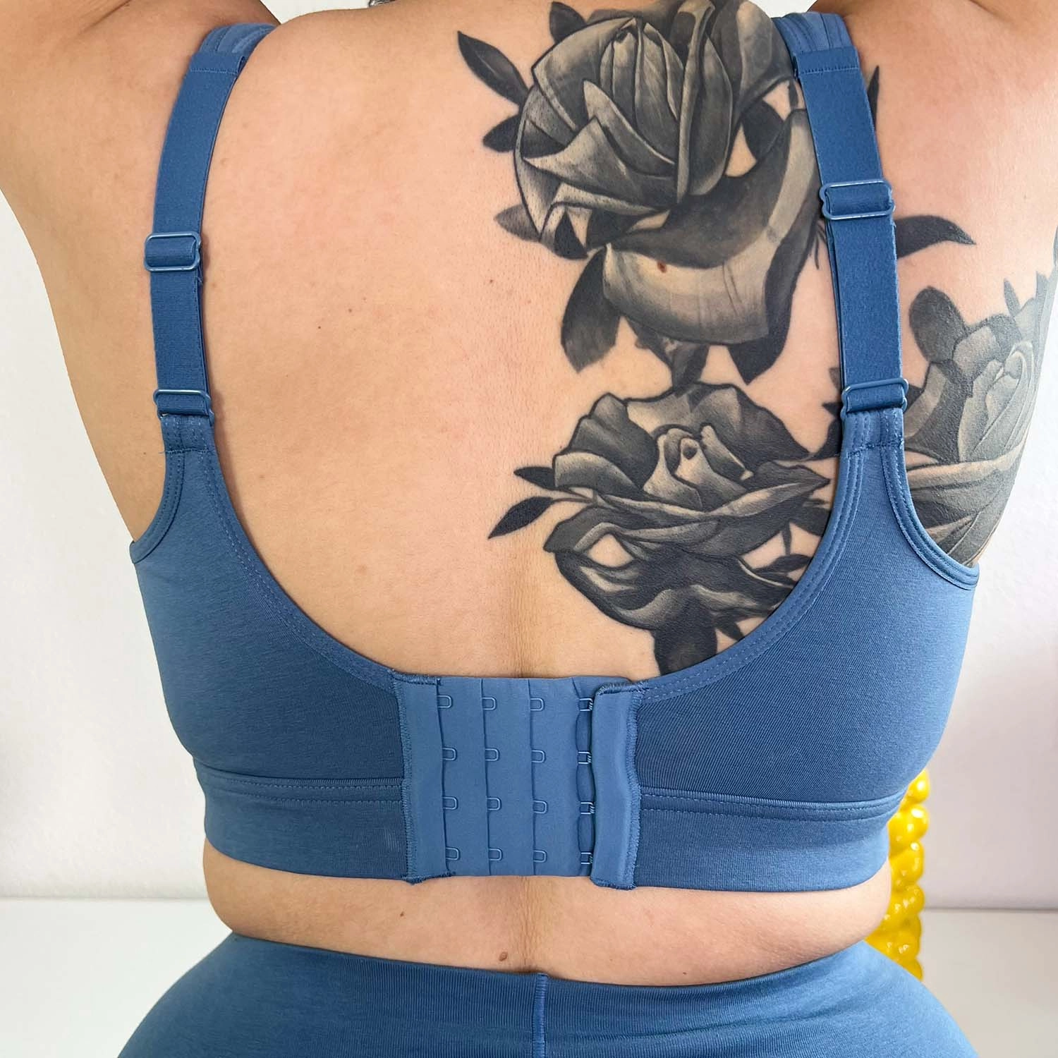 Organic Cotton Bra - Denim